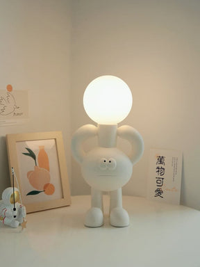 Lampe de Table Robotique - Design Créatif et Éclairage Joyeux