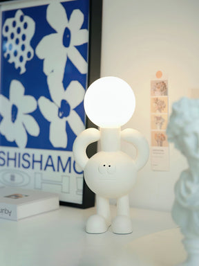 Lampe de Table Robotique - Design Créatif et Éclairage Joyeux