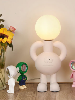 Lampe de Table Robotique - Design Créatif et Éclairage Joyeux