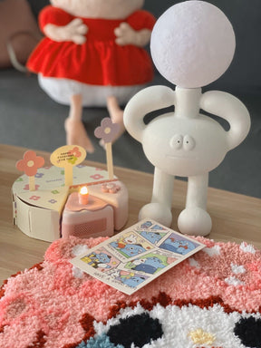 Lampe de Table Robotique - Design Créatif et Éclairage Joyeux