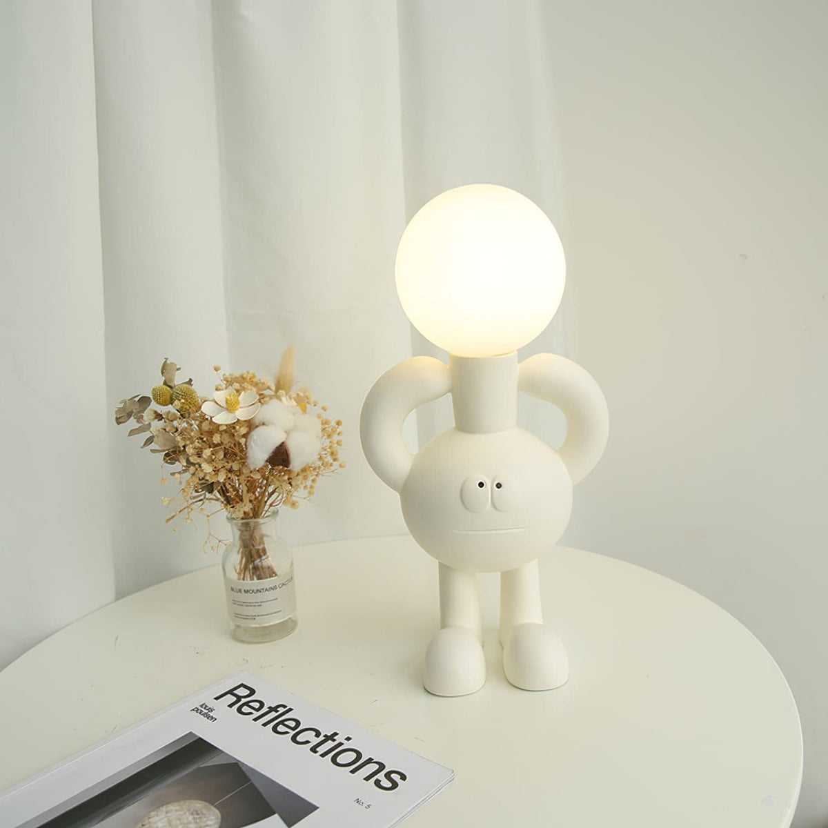 Lampe de Table Robotique - Design Créatif et Éclairage Joyeux