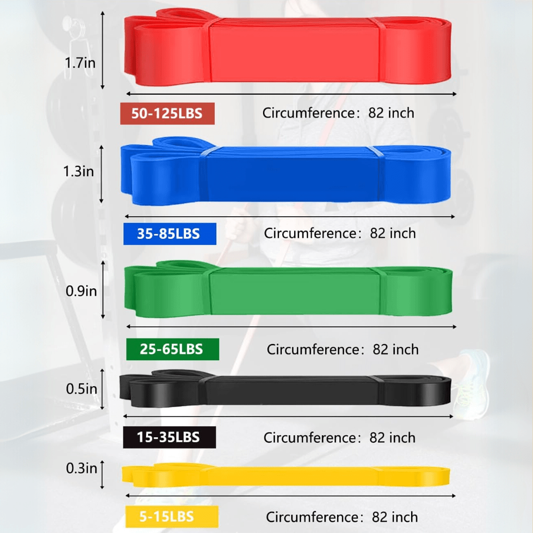Bandes de Résistance pour Tractions - Soutien Polyvalent et Durable