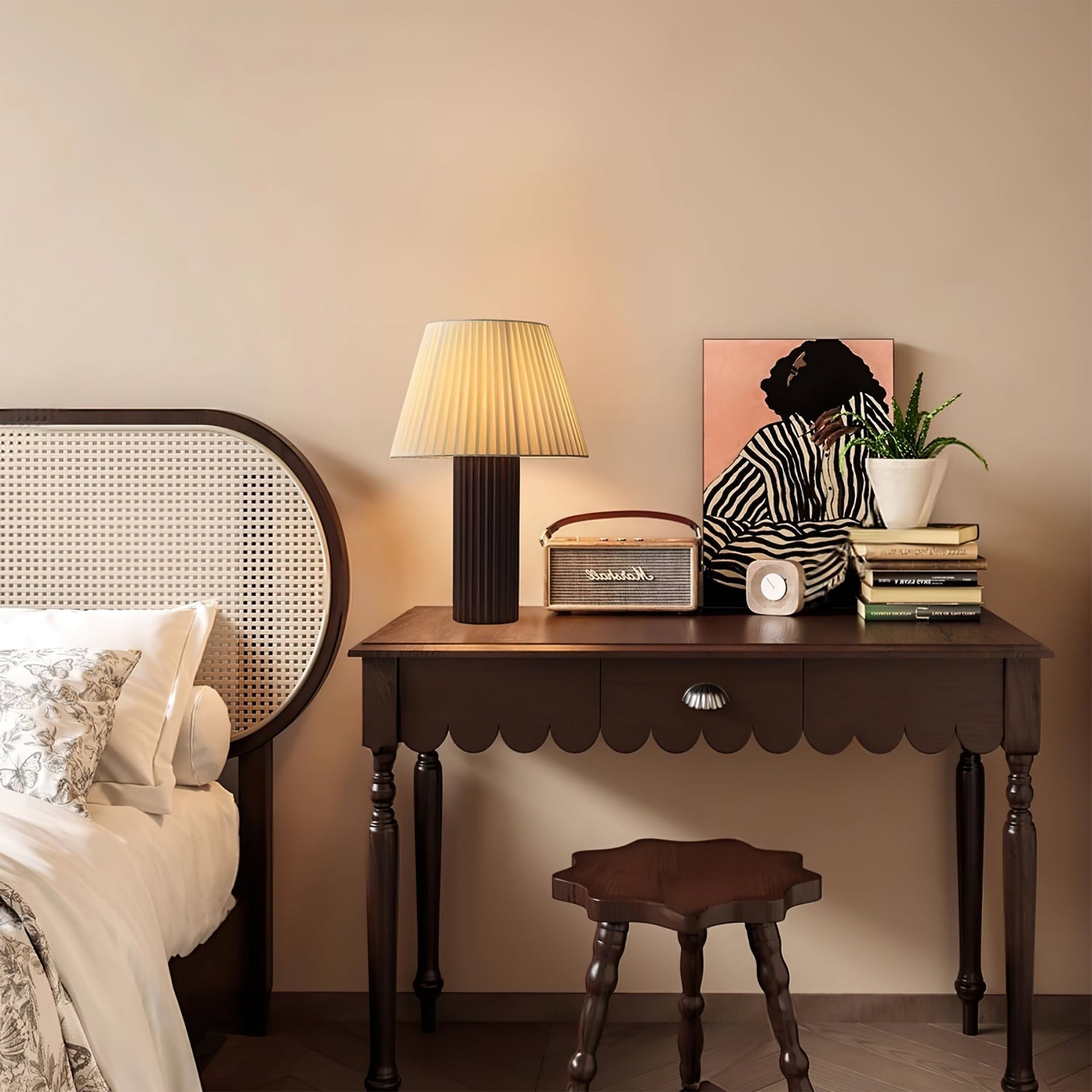 Lampe d'Intérieur en Bois - Éclairage Ambiant et Élégant