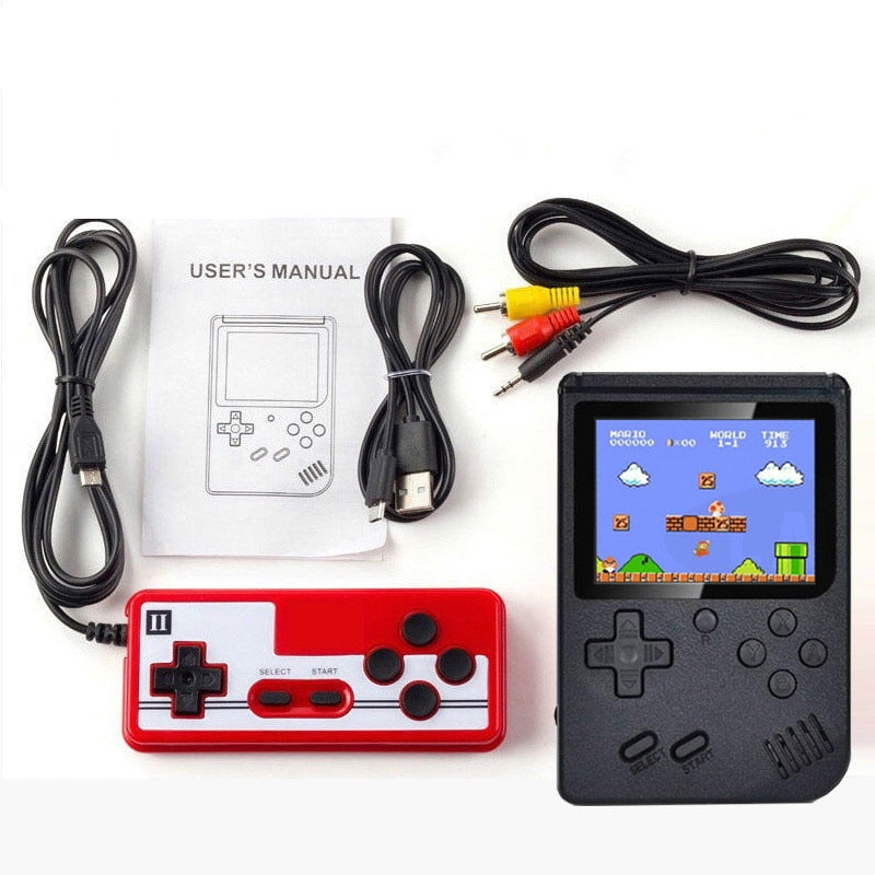 Console de Jeu Portable Rétro - 400 Jeux Classiques Intégrés