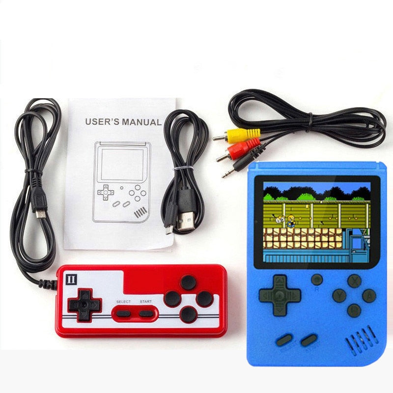 Console de Jeu Portable Rétro - 400 Jeux Classiques Intégrés