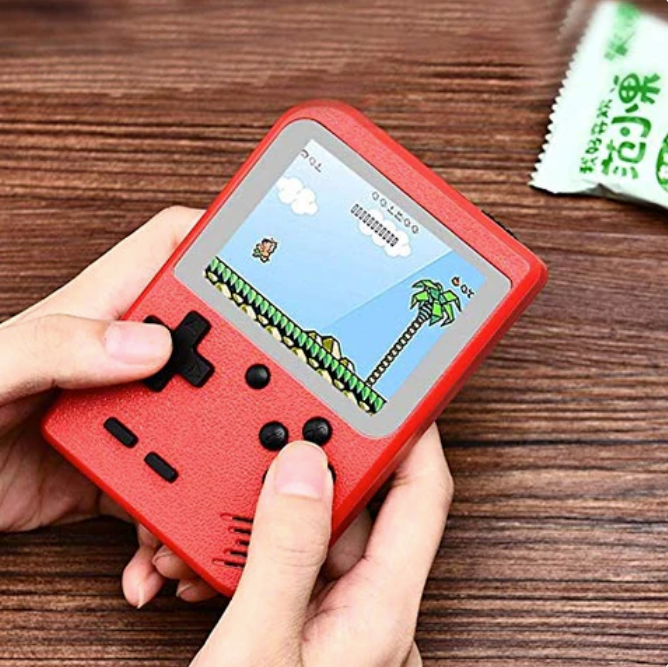Console de Jeu Portable Rétro - 400 Jeux Classiques Intégrés