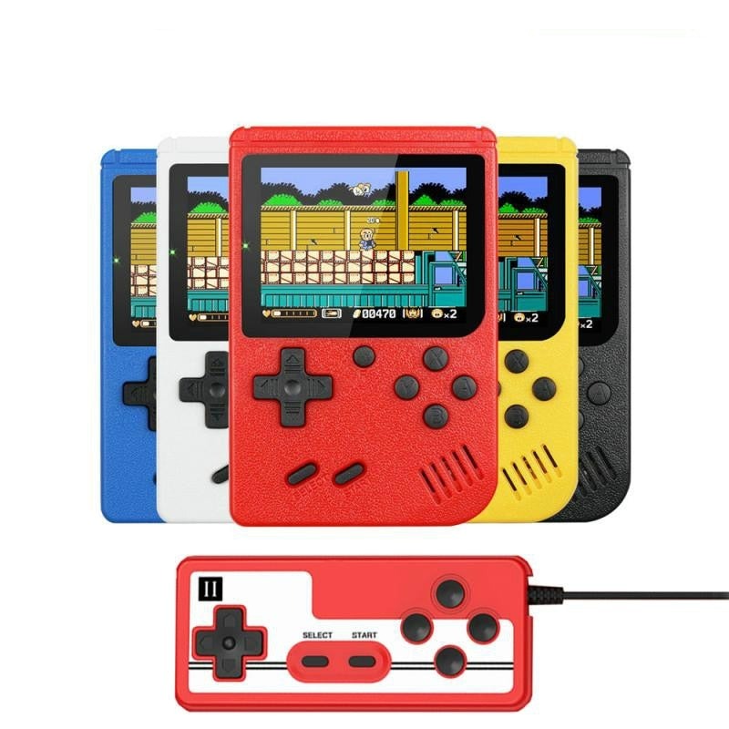 Console de Jeu Portable Rétro - 400 Jeux Classiques Intégrés