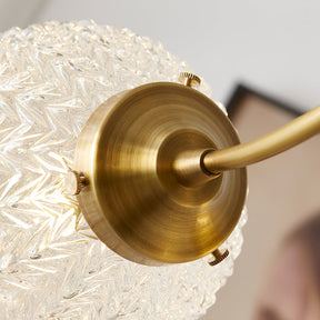 Lampe de Plafond Vintage en Verre - Ambiance Chaleureuse et Élégante