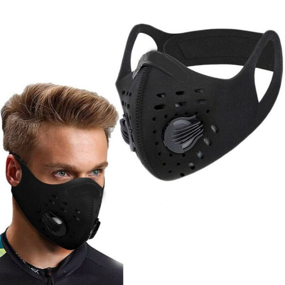 Masque Facial Anti-Pollution Réutilisable - Filtration Avancée et Confort Optimal
