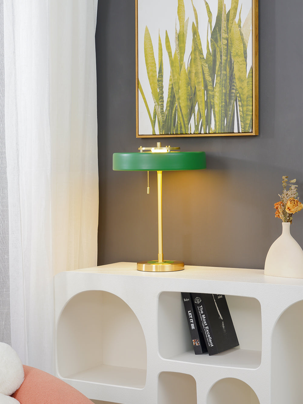 Lampe de Table en Métal et Acrylique - Design Élégant et Durable pour Intérieur