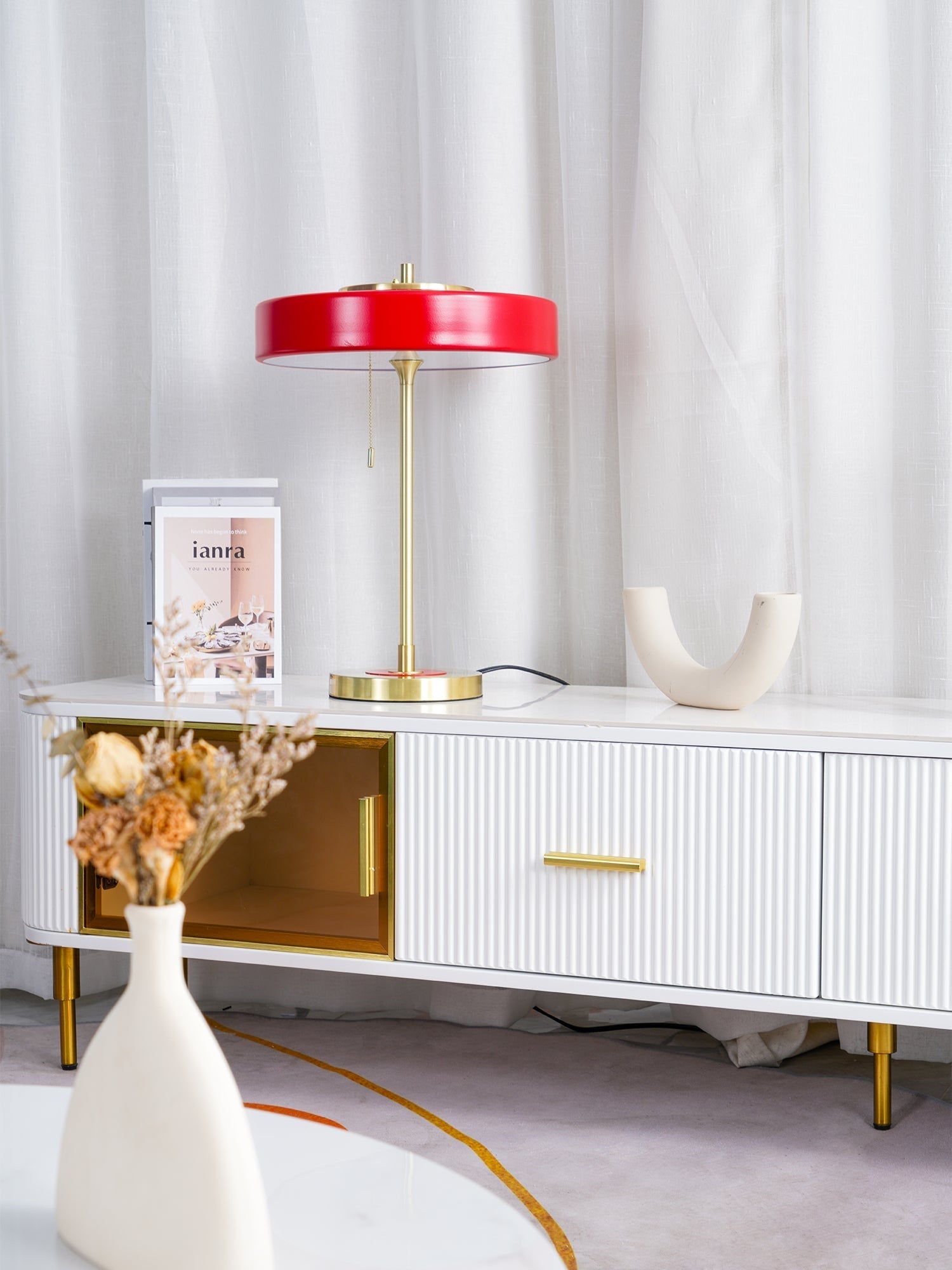 Lampe de Table en Métal et Acrylique - Design Élégant et Durable pour Intérieur