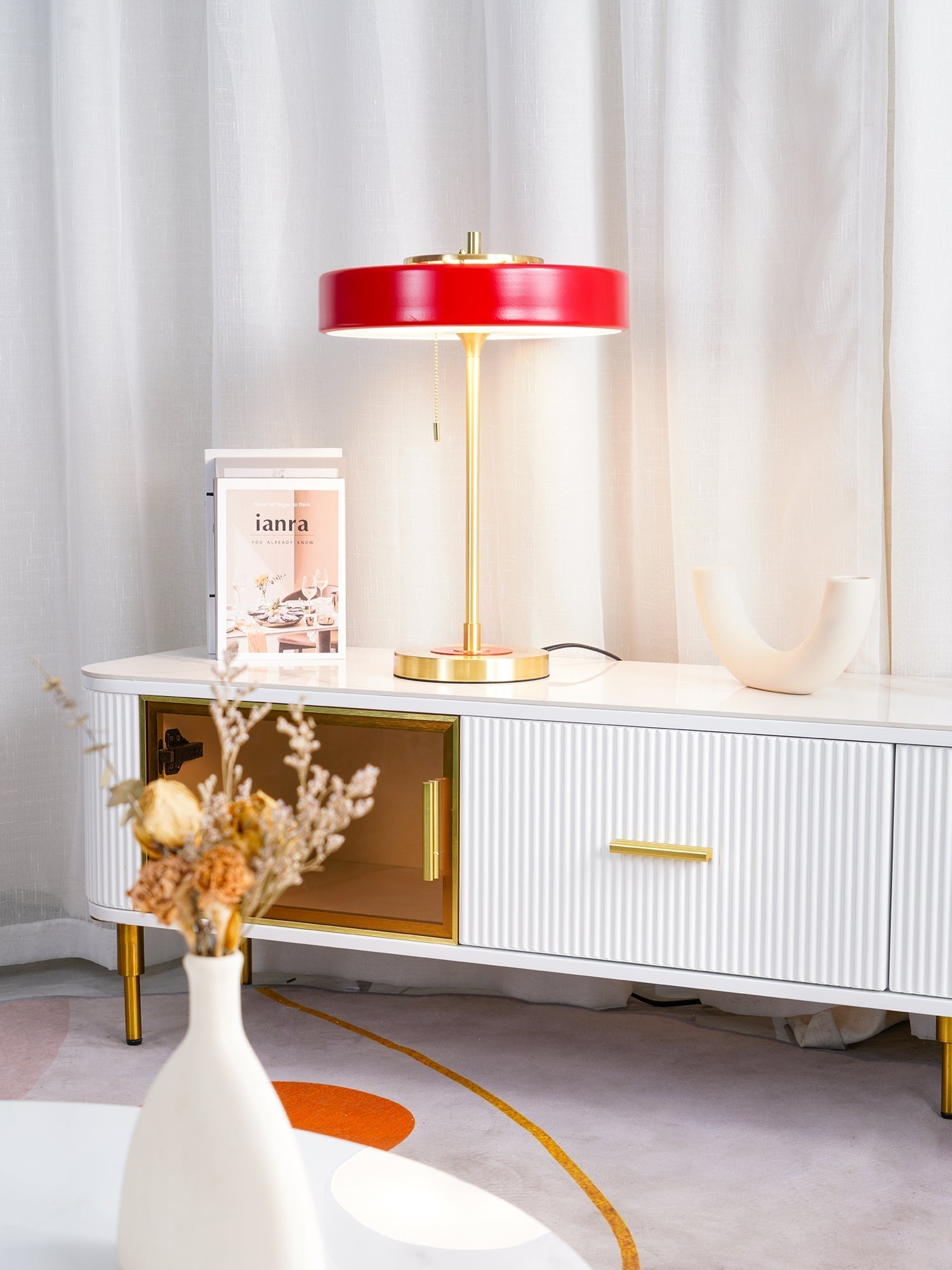 Lampe de Table en Métal et Acrylique - Design Élégant et Durable pour Intérieur