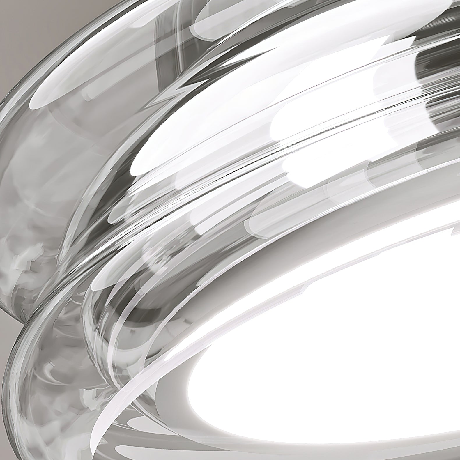 Lampe de Plafond Moderne Élégante - Diffusion Douce et Accueillante