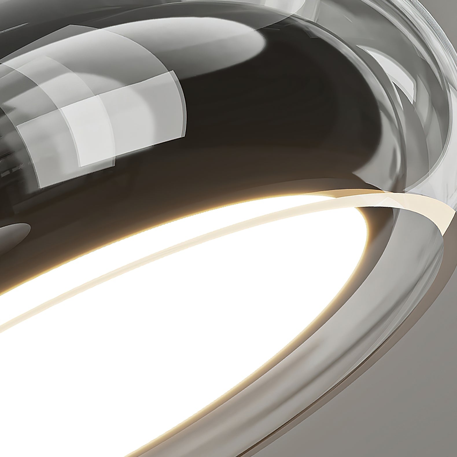 Lampe de Plafond Moderne Élégante - Diffusion Douce et Accueillante