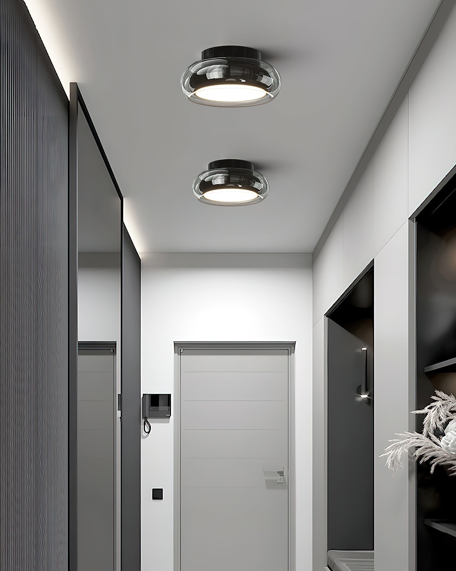 Lampe de Plafond Moderne Élégante - Diffusion Douce et Accueillante