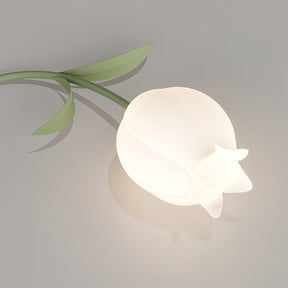 Lampe de Plafond Élégante en Métal - Design Floral et Lumière Douce