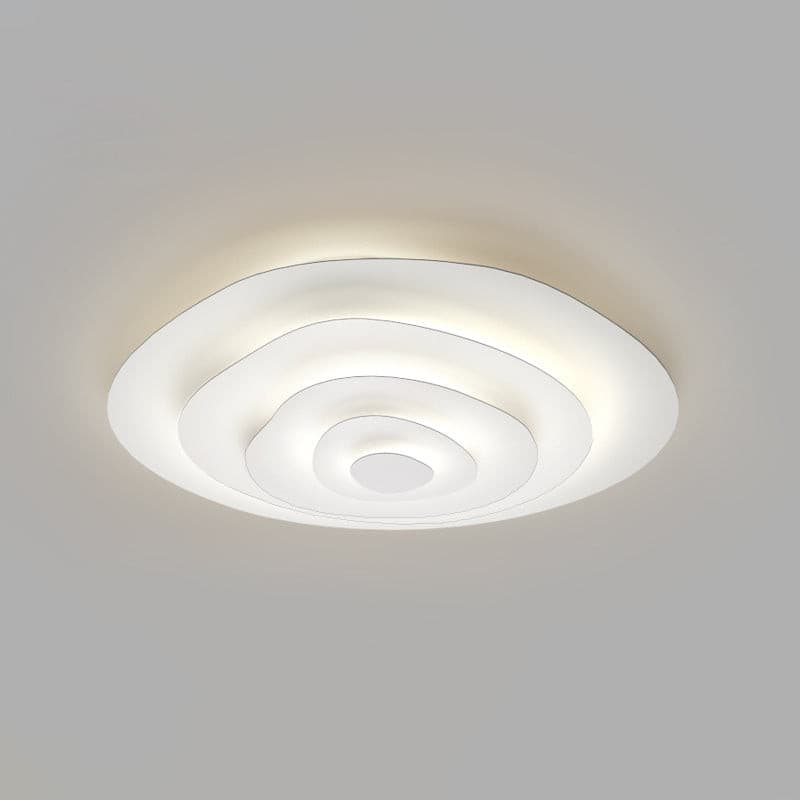 Lampe de Plafond Élégante en Métal - Design Ondulé et Ambiance Chaleureuse