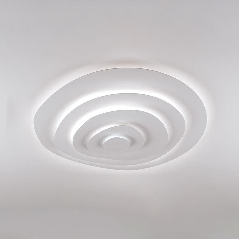 Lampe de Plafond Élégante en Métal - Design Ondulé et Ambiance Chaleureuse