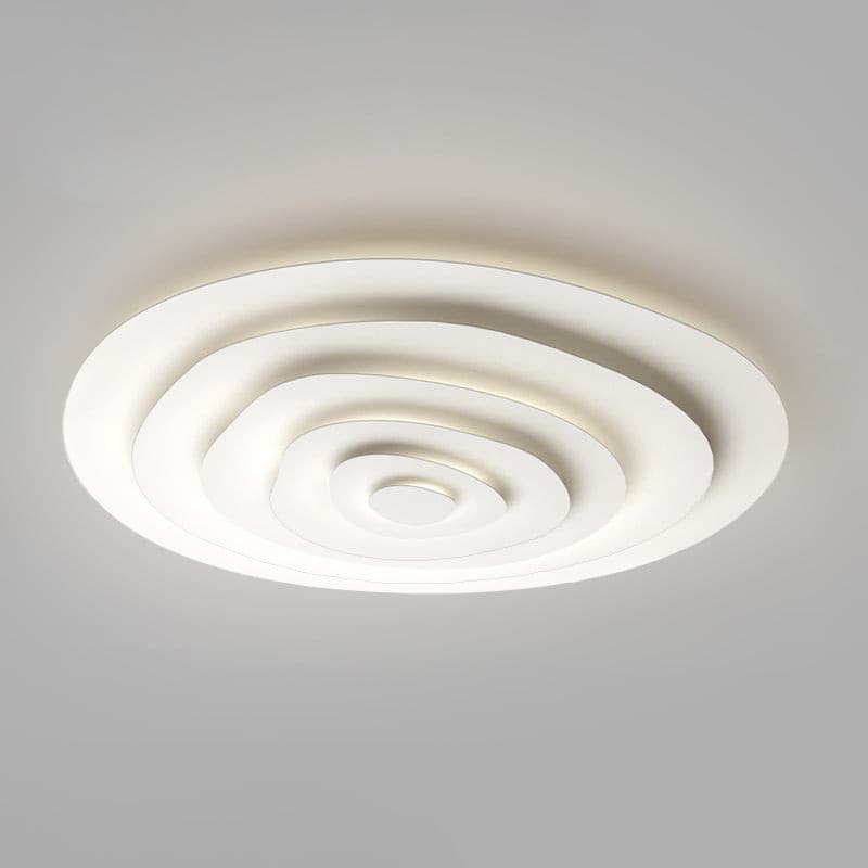 Lampe de Plafond Élégante en Métal - Design Ondulé et Ambiance Chaleureuse