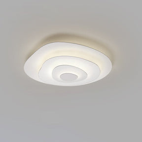 Lampe de Plafond Élégante en Métal - Design Ondulé et Ambiance Chaleureuse