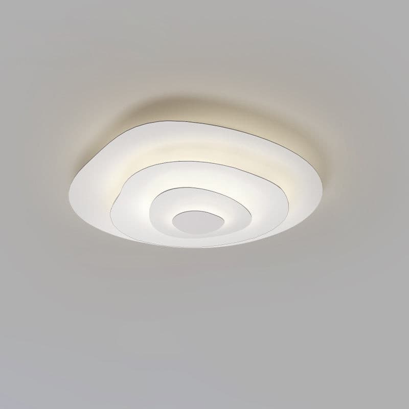 Lampe de Plafond Élégante en Métal - Design Ondulé et Ambiance Chaleureuse