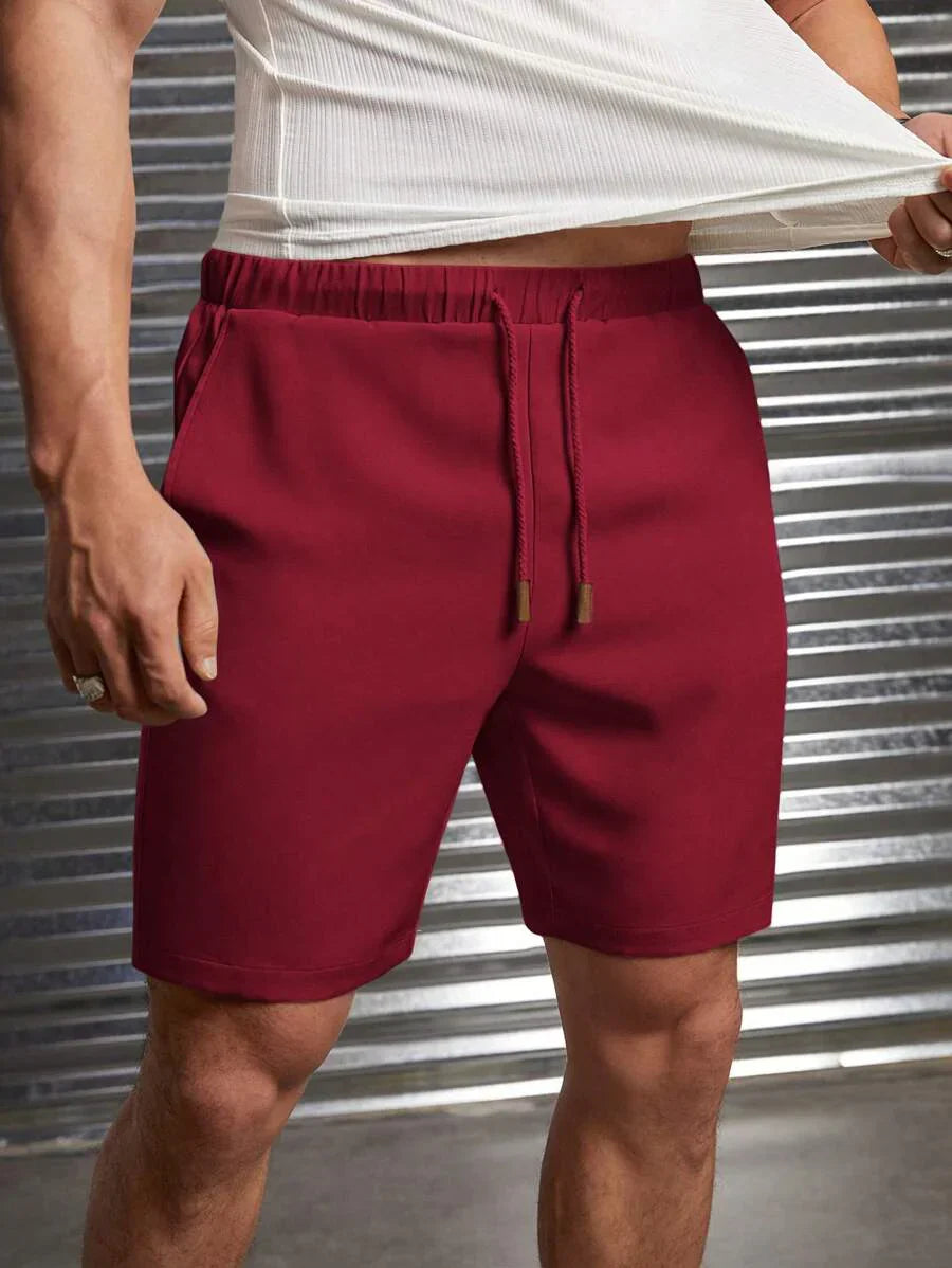 Shorts Légers à Cordon de Serrage - Confort et Style Décontracté pour Été