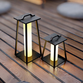 Éclairage Extérieur Résistant aux Intempéries - Lampe Portable en Acier Inoxydable