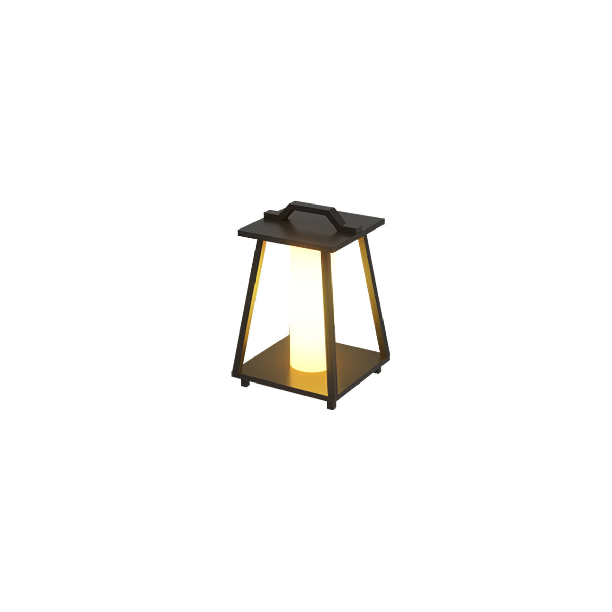 Lampe d'Extérieur Portable en Acier Inoxydable - Éclairage Chaud et Résistant aux Intempéries