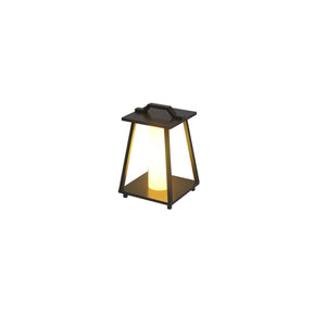 Lampe d'Extérieur Portable en Acier Inoxydable - Éclairage Chaud et Résistant aux Intempéries