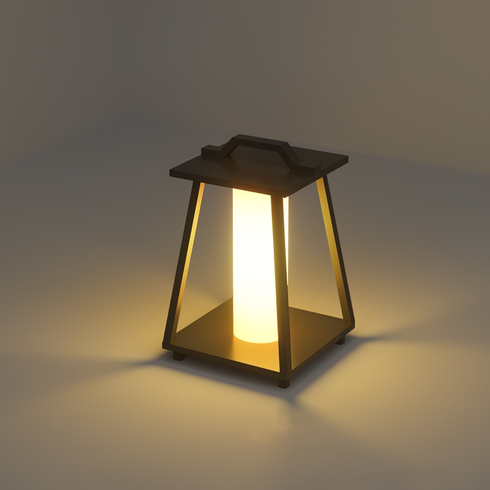 Éclairage Extérieur Résistant aux Intempéries - Lampe Portable en Acier Inoxydable