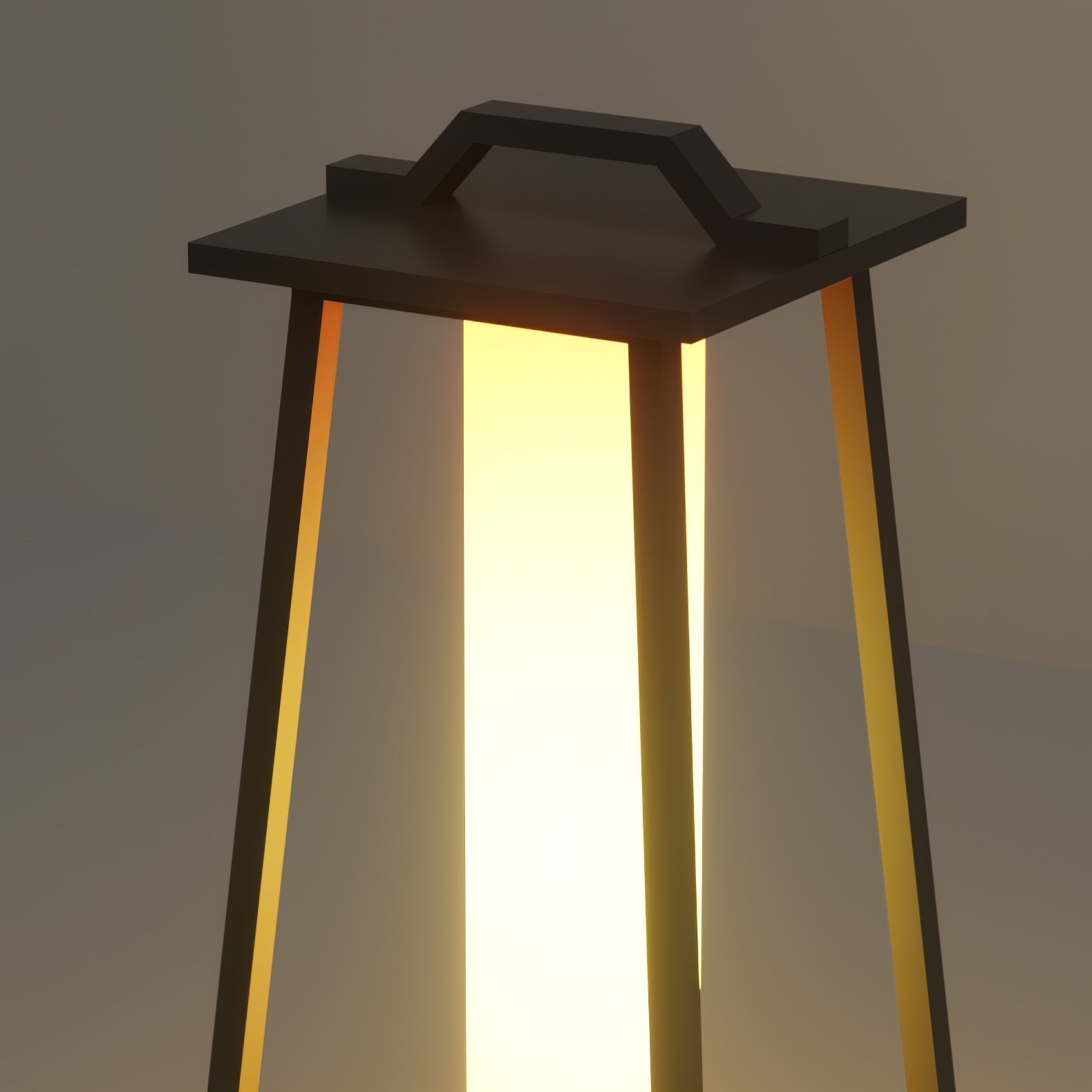 Éclairage Extérieur Résistant aux Intempéries - Lampe Portable en Acier Inoxydable