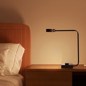 Lampe de Table Élégante - Design Arrondi et Éclairage Subtil