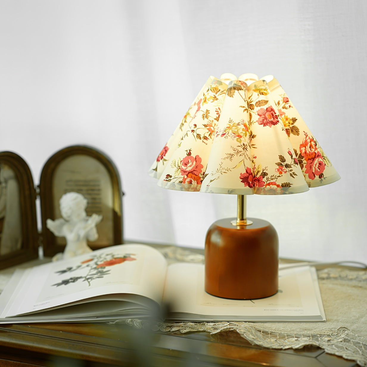 Lampe de Table Vintage - Lueur Chaude et Atmosphère Cosy