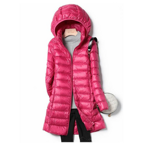Veste Puffer Femme à Capuche - Chaleur et Style pour l'Hiver