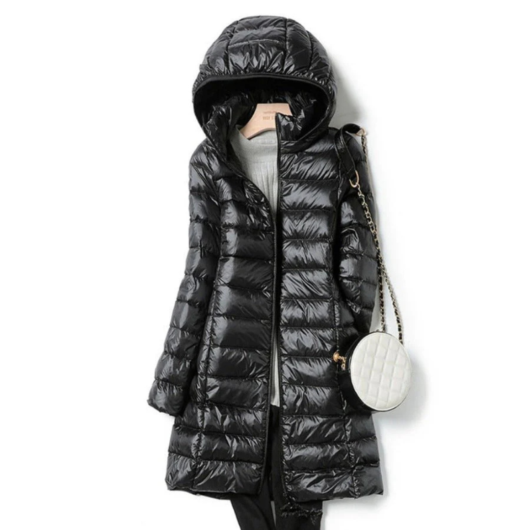 Veste Puffer Femme à Capuche - Chaleur et Style pour l'Hiver