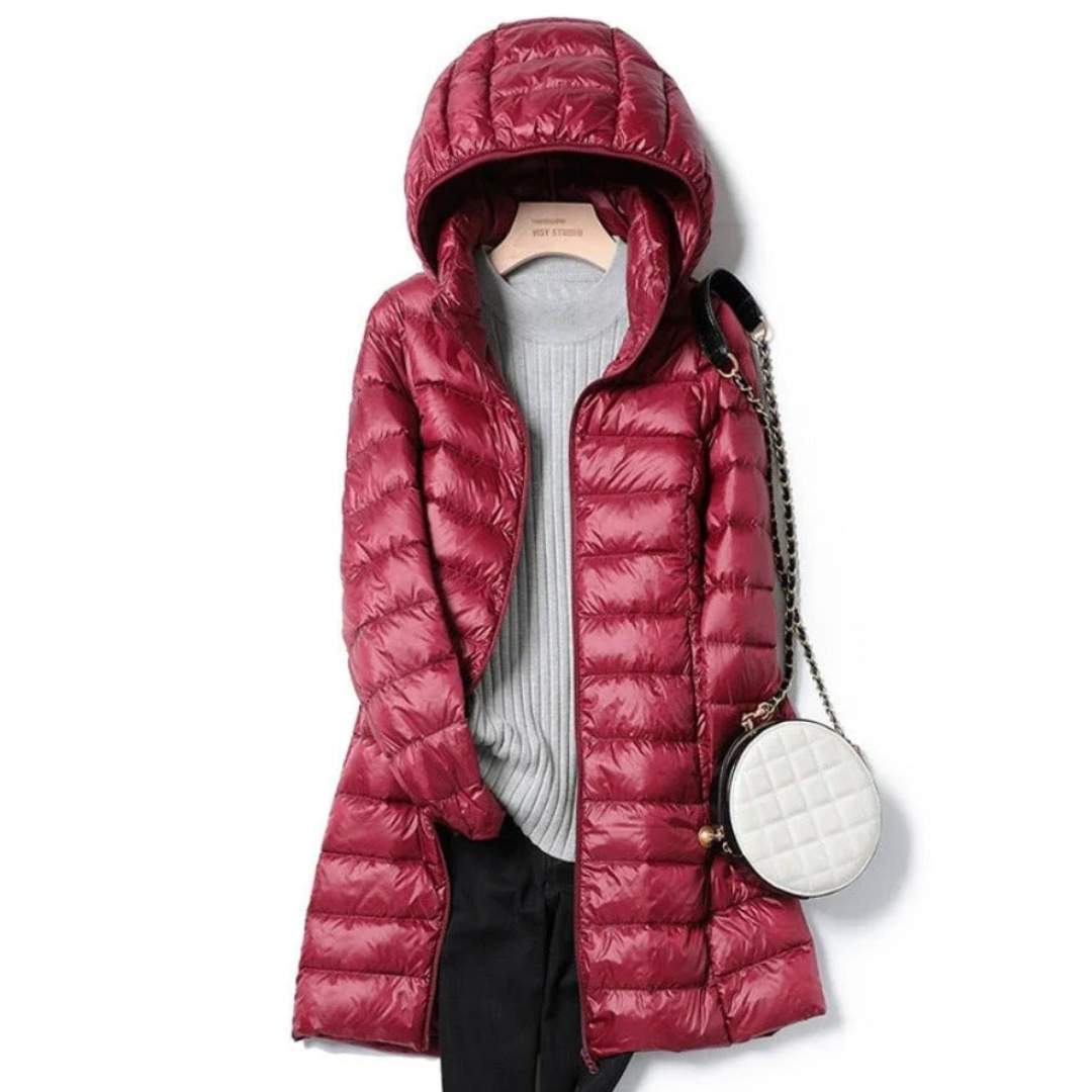 Veste Puffer Femme à Capuche - Chaleur et Style pour l'Hiver