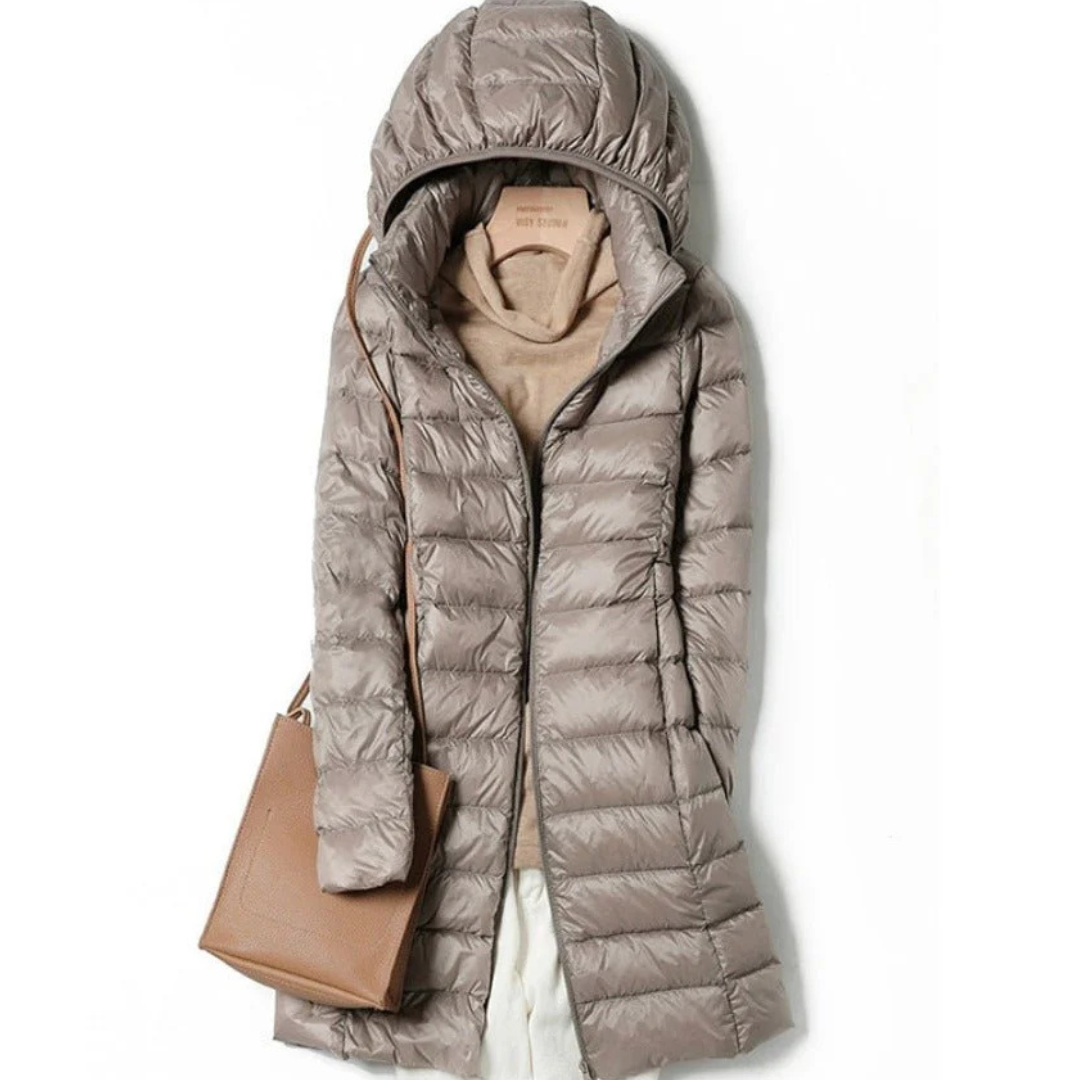Veste Puffer Femme à Capuche - Chaleur et Style pour l'Hiver