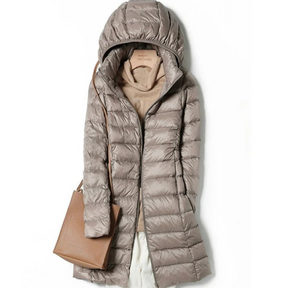 Veste Puffer Femme à Capuche - Chaleur et Style pour l'Hiver