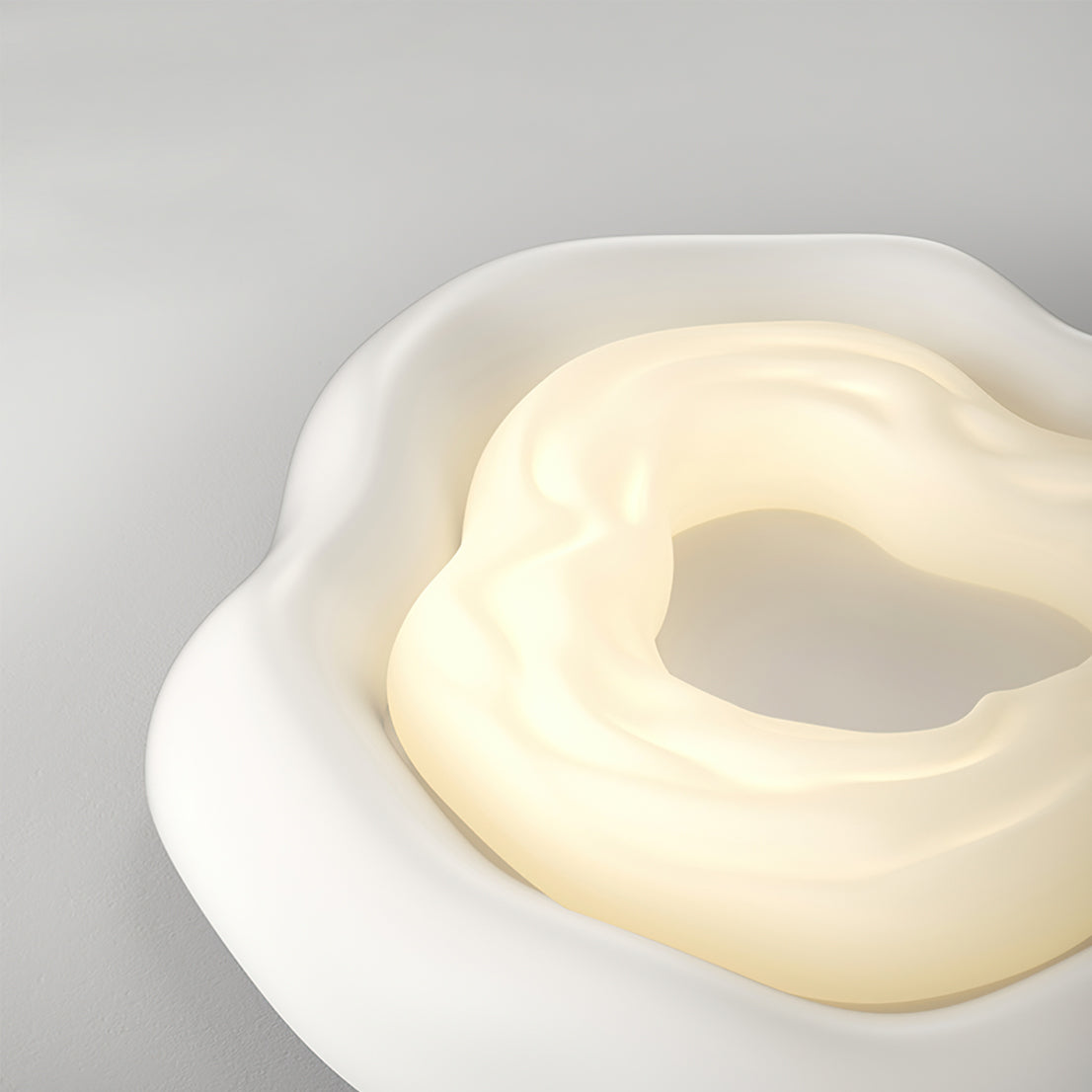 Lampe de Plafond en Forme de Rose - Design Élégant et Atmosphère Accueillante