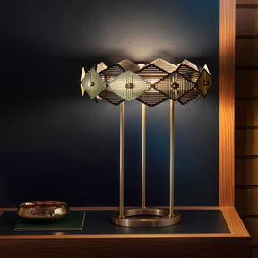 Lampe de Table Élégante Rouge - Design Intemporel et Chic