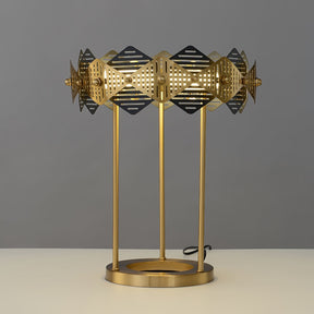 Lampe de Table Élégante Rouge - Design Intemporel et Chic