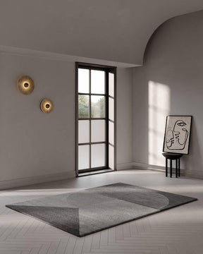 Applique Murale Ronde en Marbre - Éclairage Chic et Économique en Énergie