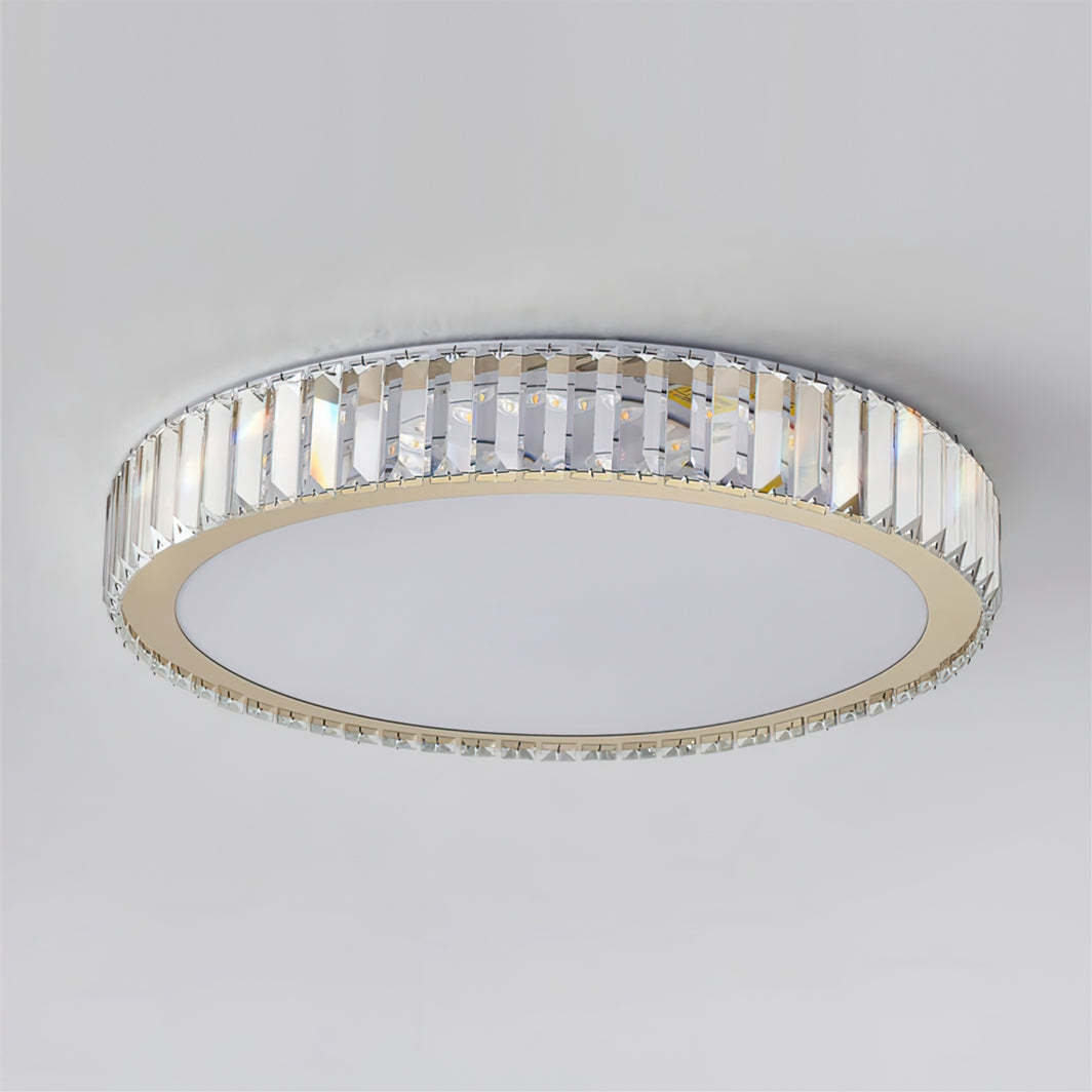 Éclairage en Cristal Moderne - Design Élégant pour Intérieur Luxueux