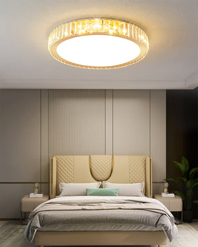 Éclairage en Cristal Moderne - Design Élégant pour Intérieur Luxueux