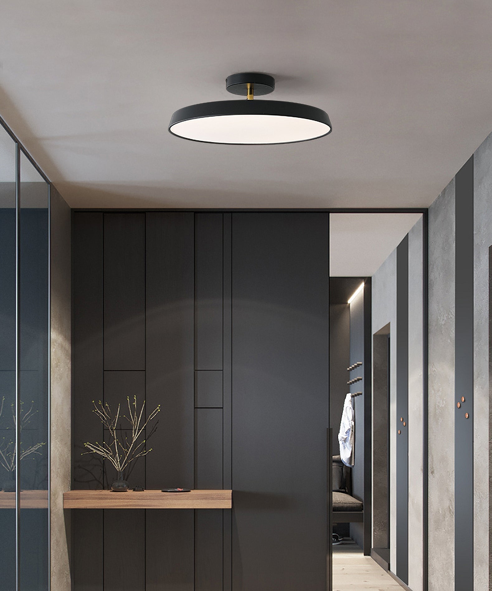 Plafonnier LED Moderne et Élégant - Illumination Parfaite pour Tous les Espaces