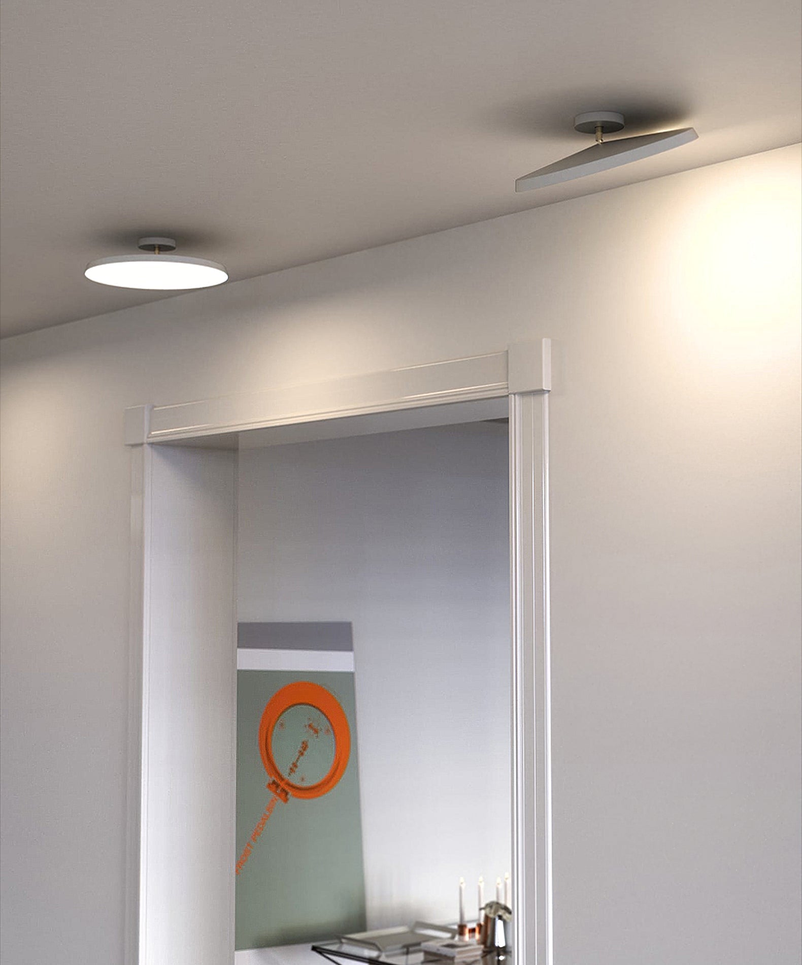 Plafonnier LED Moderne et Élégant - Illumination Parfaite pour Tous les Espaces