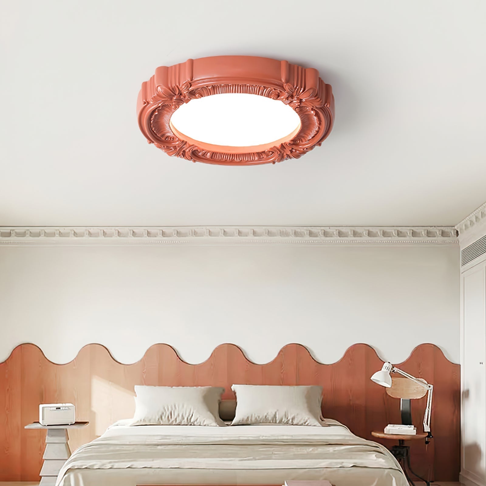 Luminaire de Plafond Rétro Dimmable - Éclairage Élégant et Durable pour Intérieur