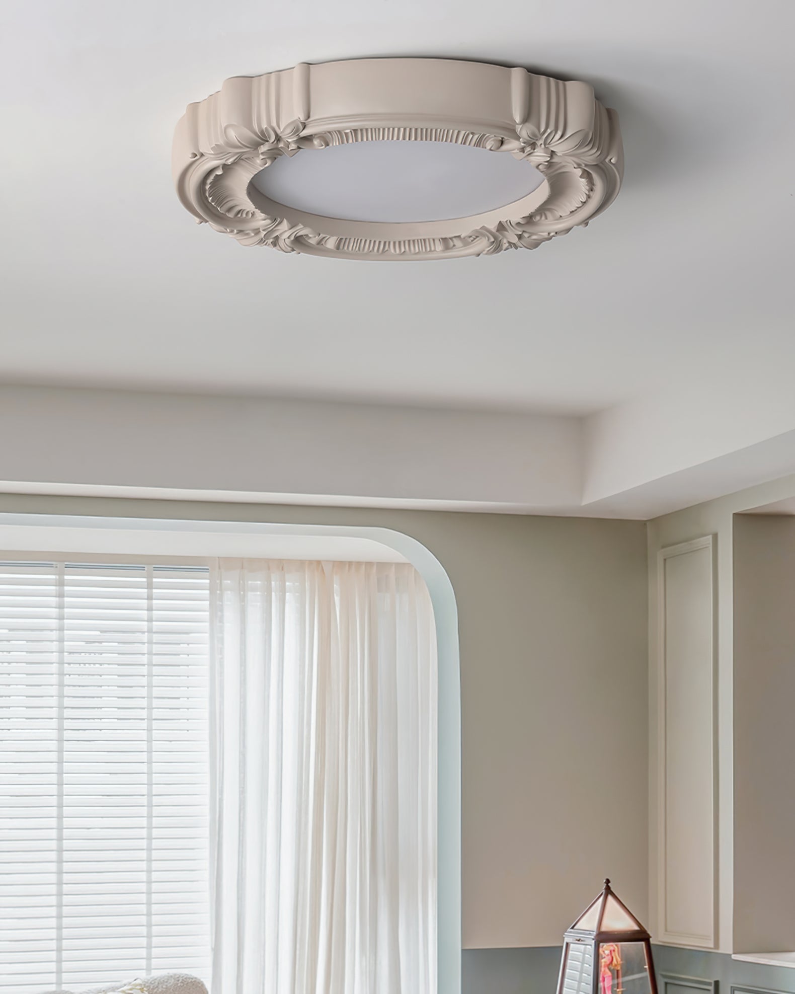 Luminaire de Plafond Rétro Dimmable - Éclairage Élégant et Durable pour Intérieur