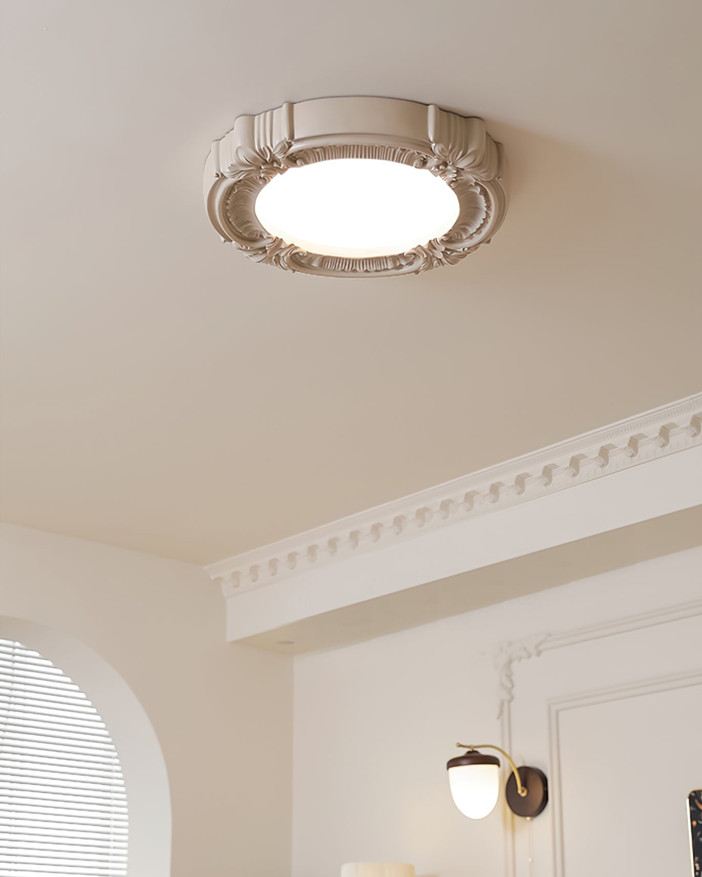Luminaire de Plafond Rétro Dimmable - Éclairage Élégant et Durable pour Intérieur