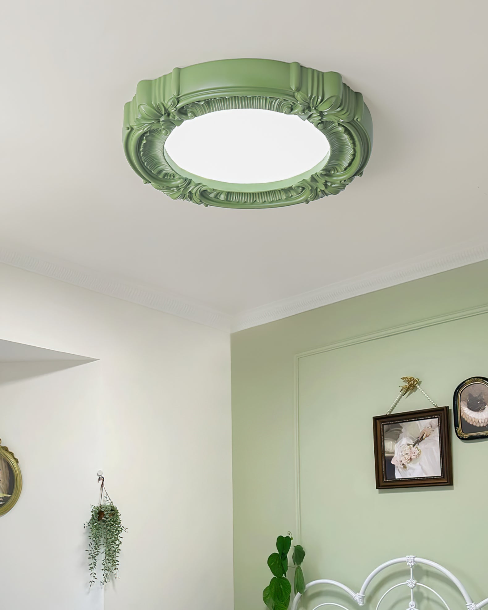 Luminaire de Plafond Rétro Dimmable - Éclairage Élégant et Durable pour Intérieur